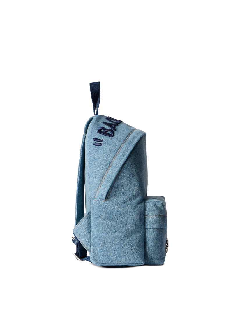 Jitney Backpack Quote Denim 4