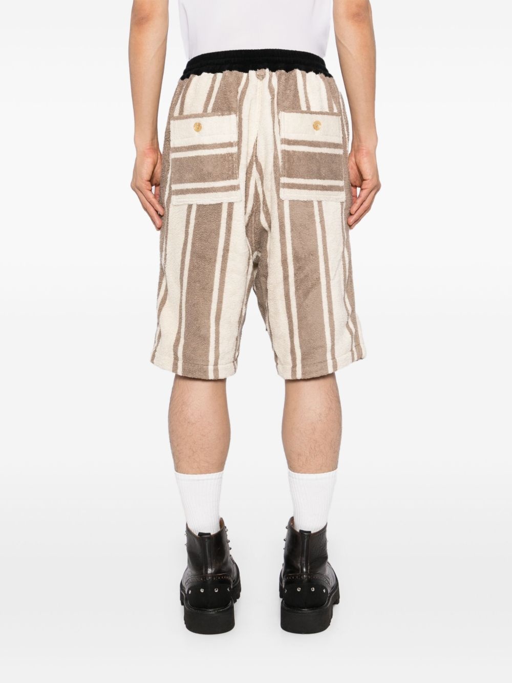 logo-jacquard shorts - 4