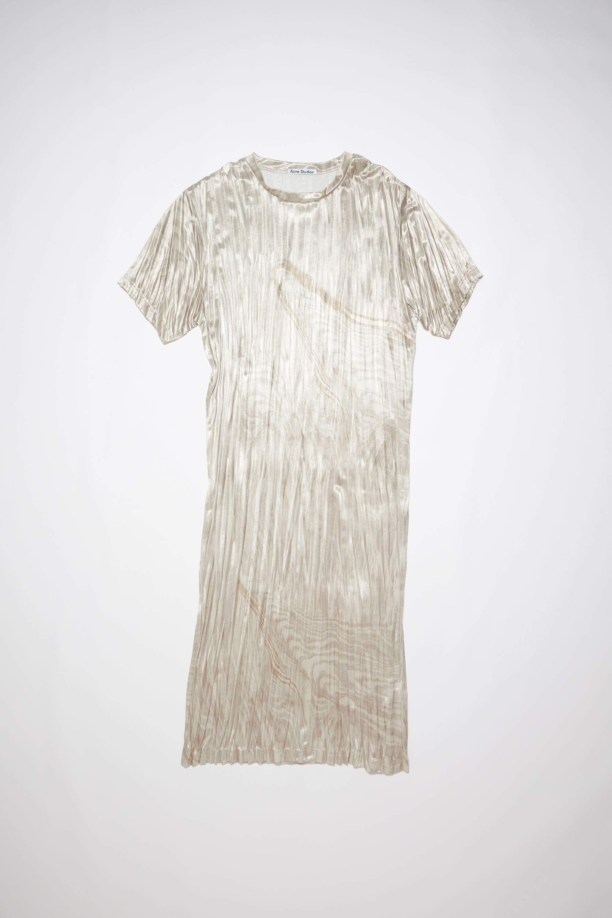 T-shirt dress - Sand Beige/Light Khaki - 1