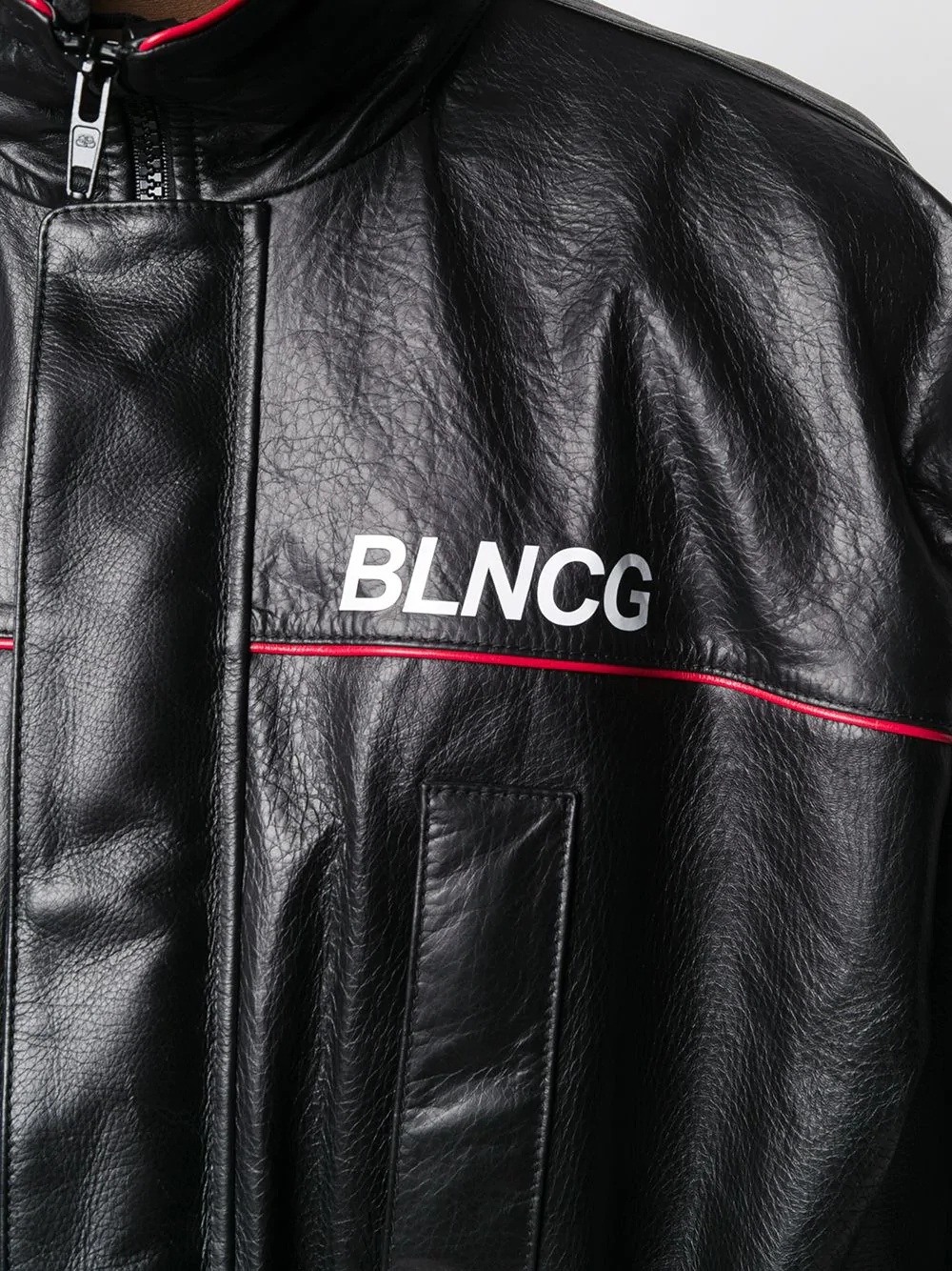 BLNCG leather parka - 5