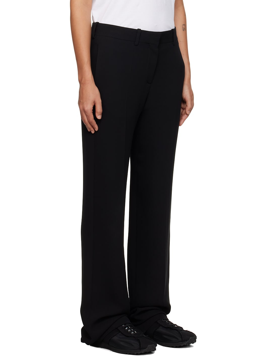 Black Selvie Trousers - 2