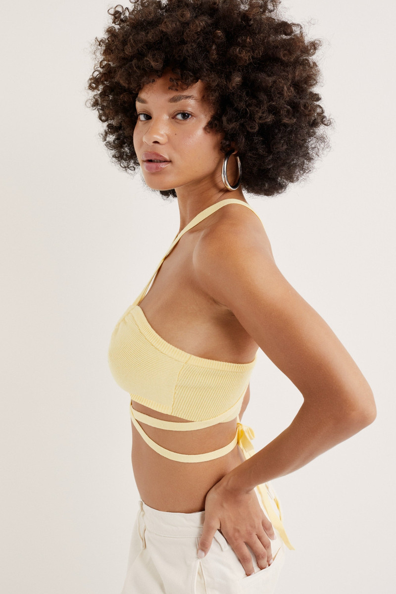 Jourdin Tie Crop Top 3