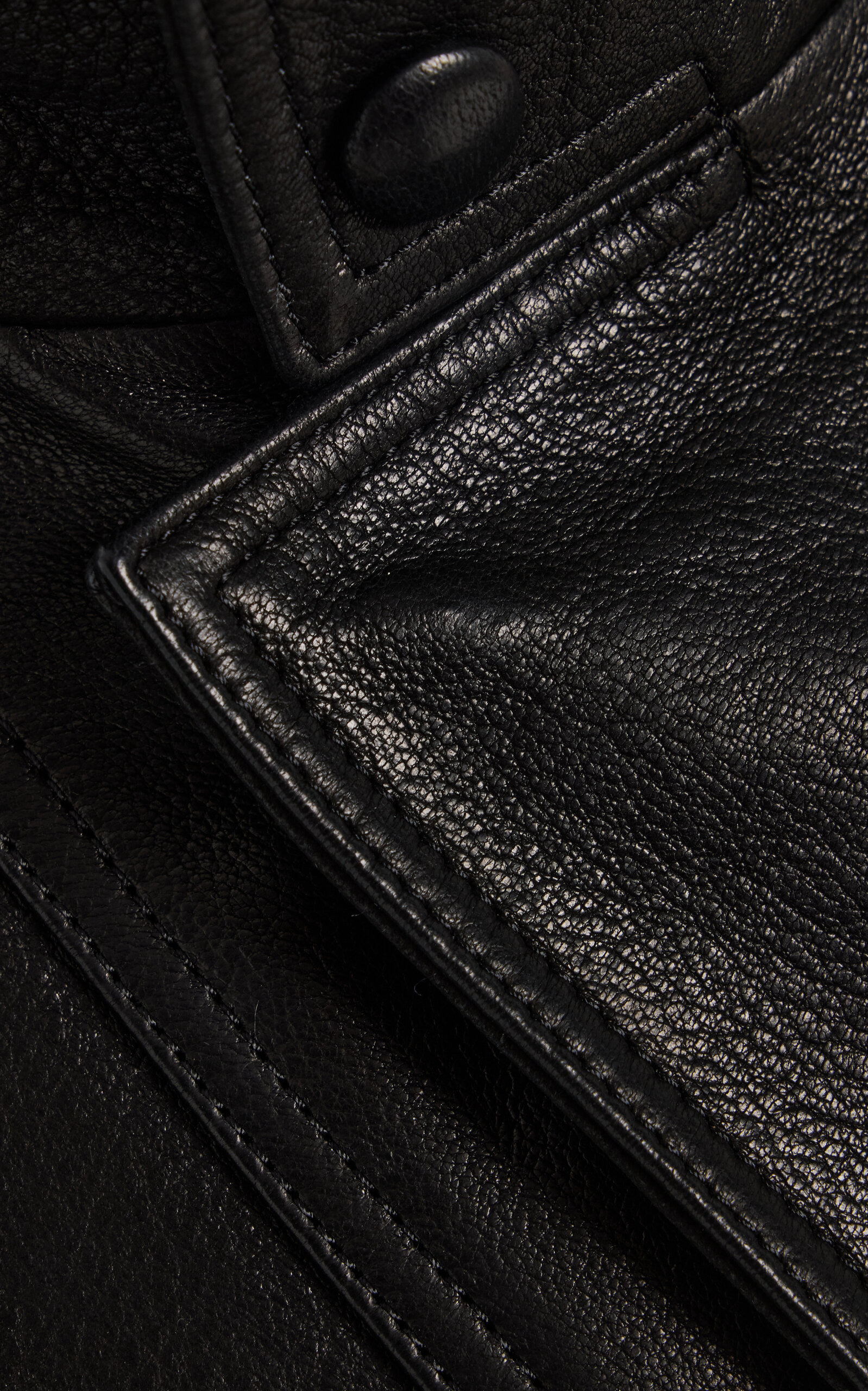 Ariste Leather Bomber Jacket black - 5