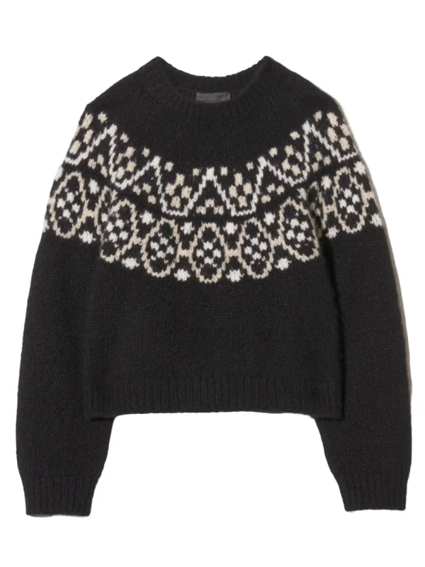 Chrissy Sweater in Black - 1