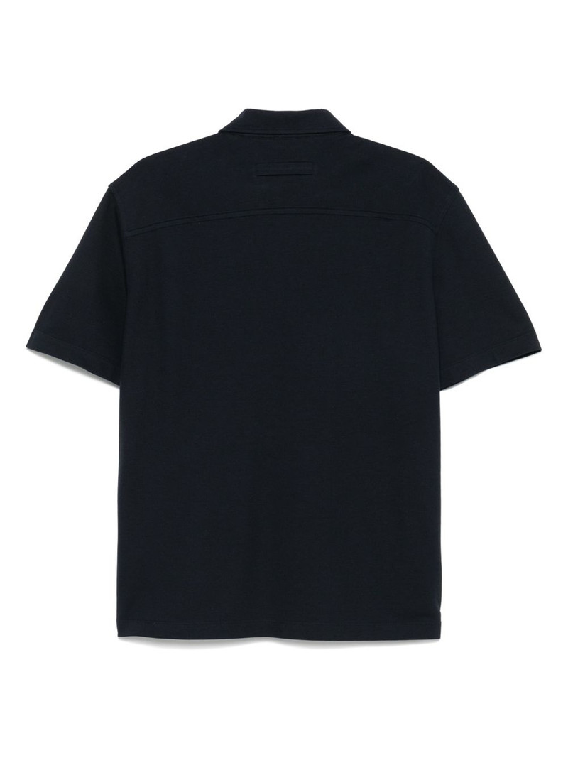 ZEGNA cotton polo shirt outlook