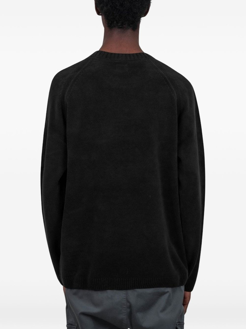 crew-neck logo-patch sweatshirt 3
