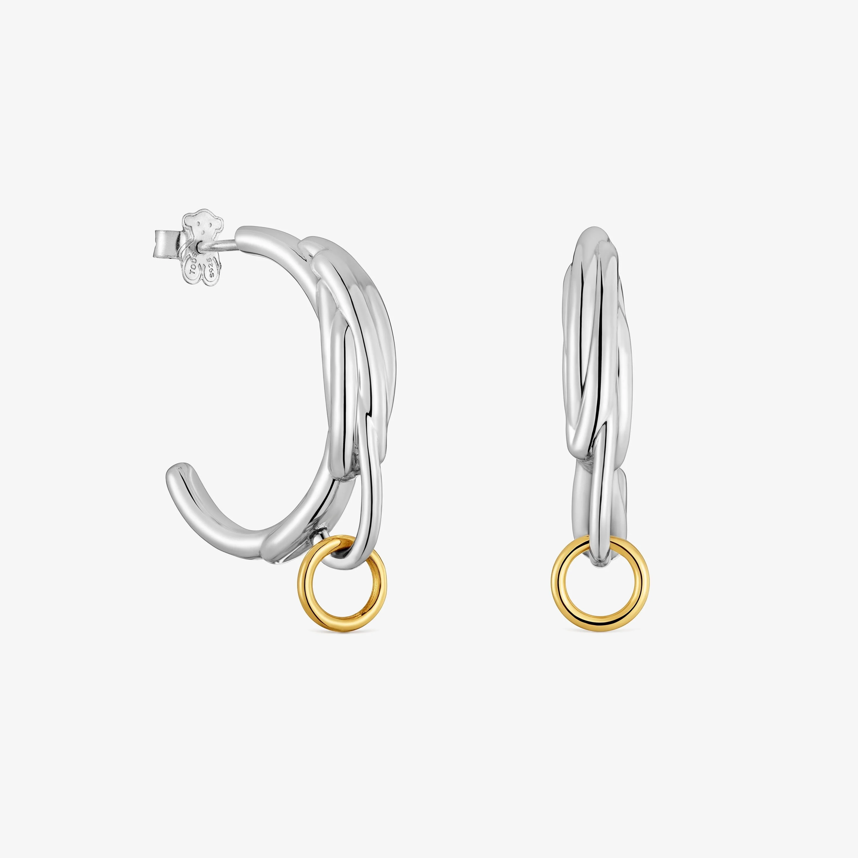 Two-tone Hoop earrings TOUS Lia - 1