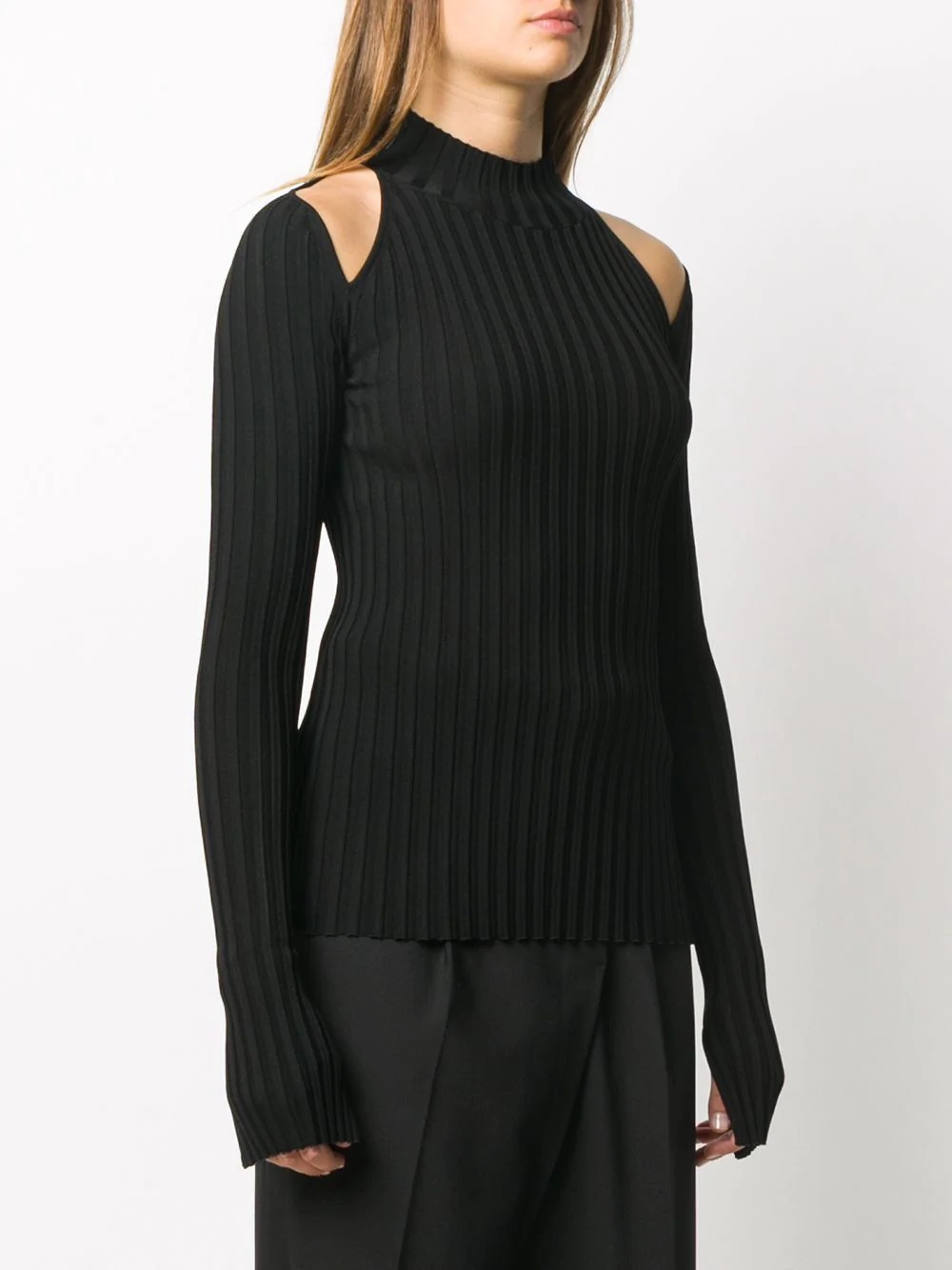 cut-out detail jumper - 3