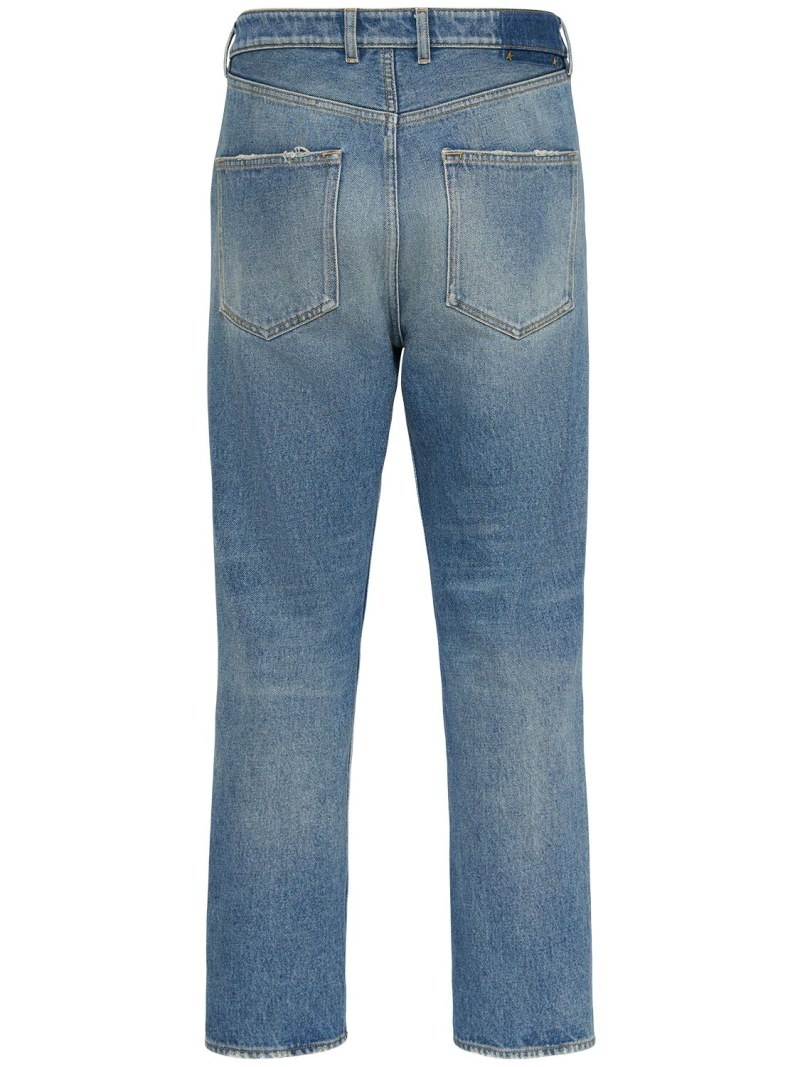 Golden Happy cotton stonewashed jeans - 4