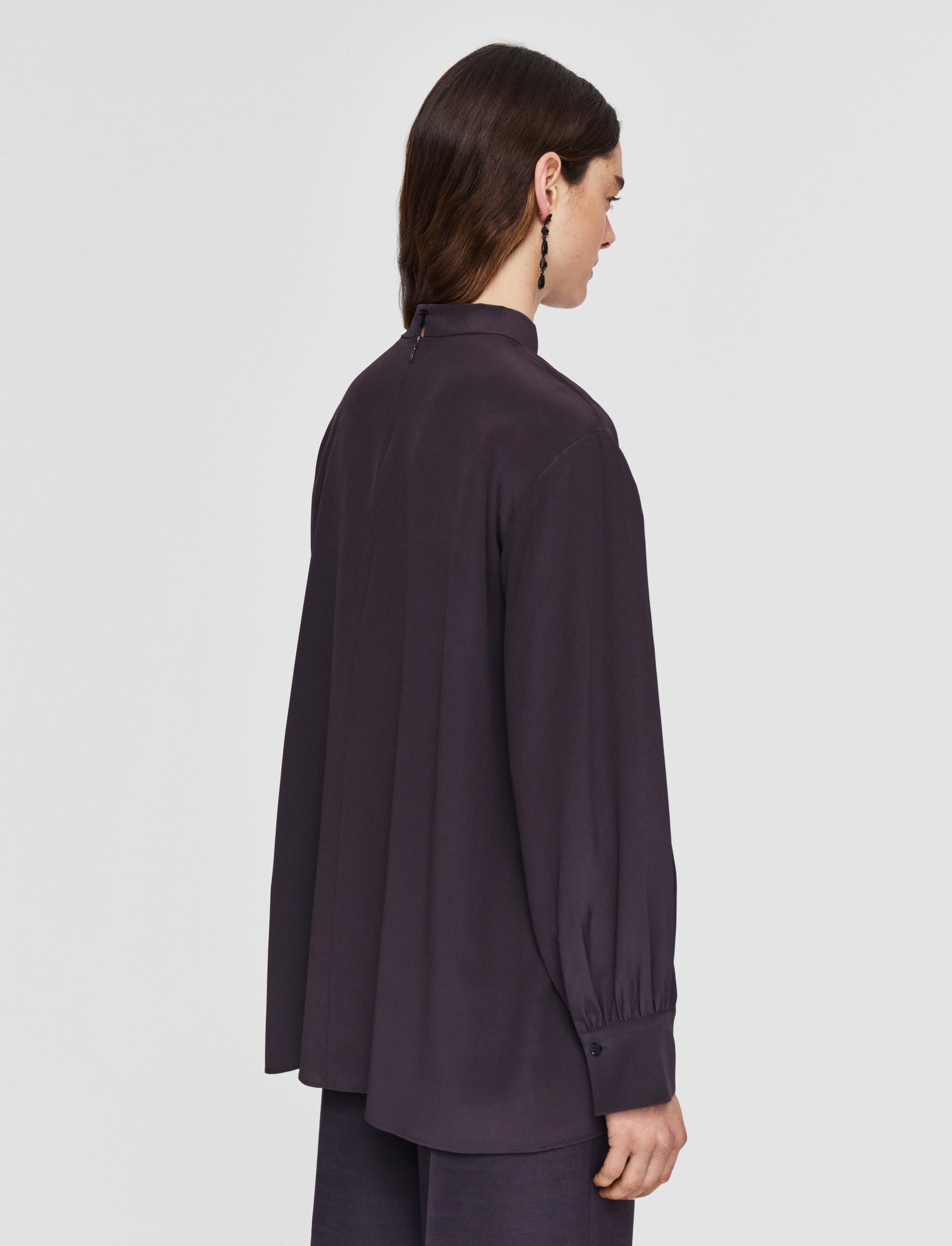 Rivoli Silk Crepe de Chine Blouse - 4