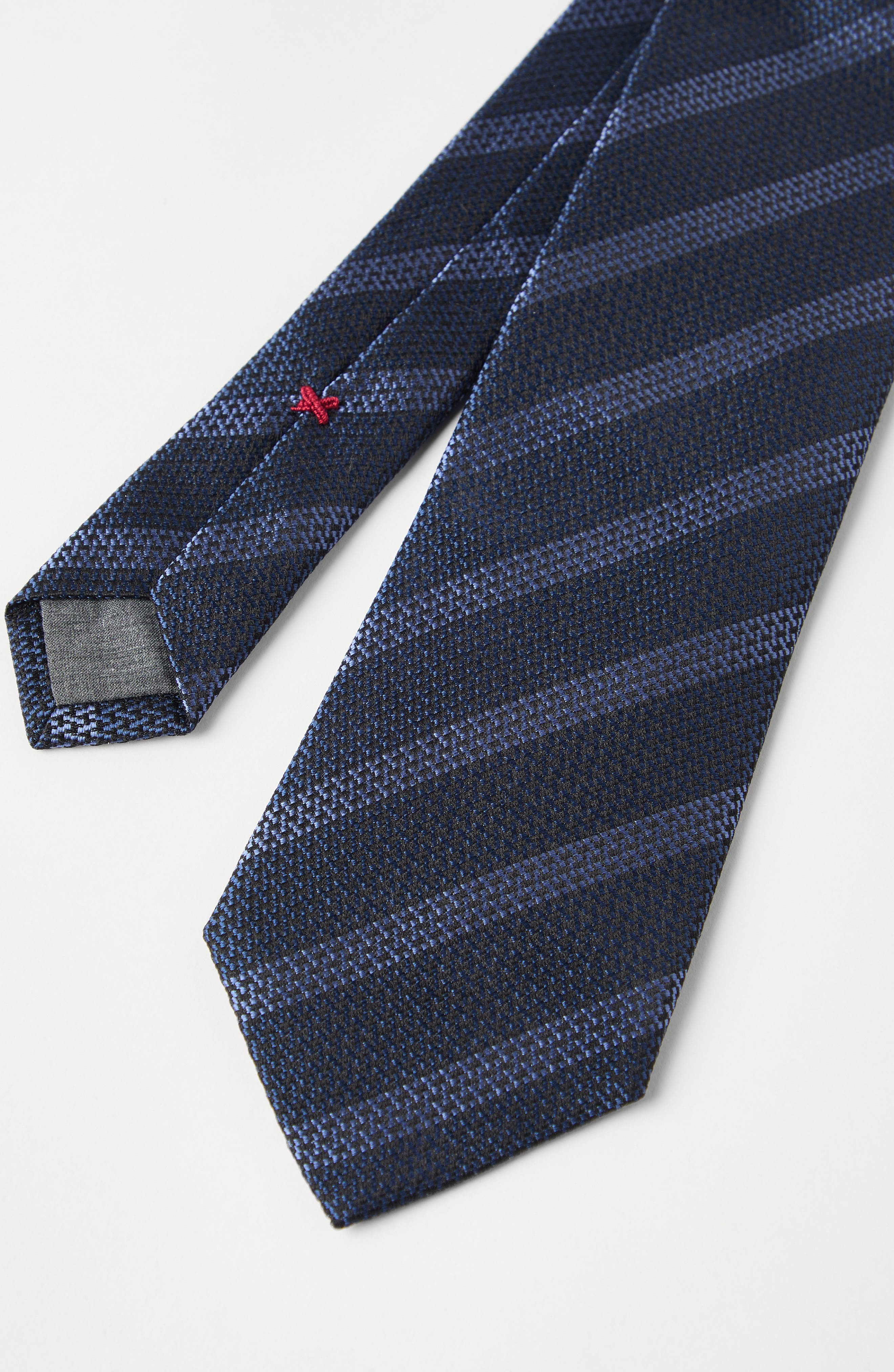 Brunello Cucinelli Striped silk necktie in Sapphire at Nordstrom - 3