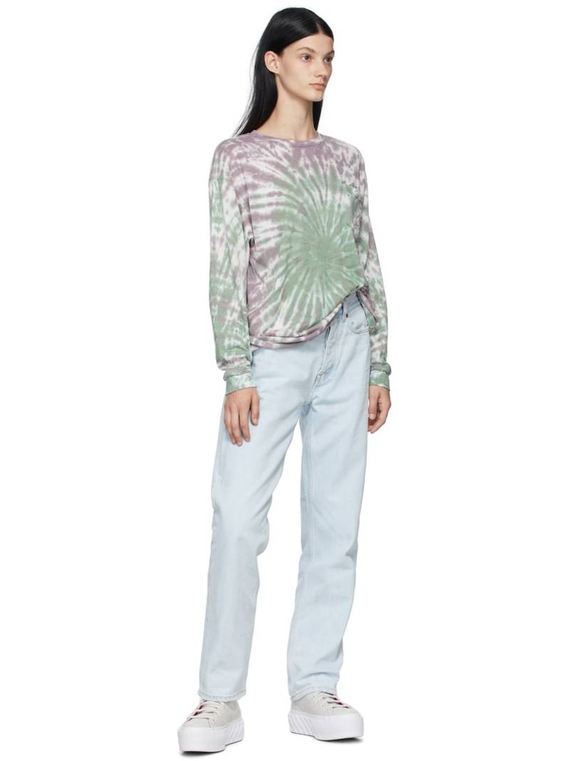 Converse Beige Chuck Taylor All Star Lift Ripple High Sneakers outlook