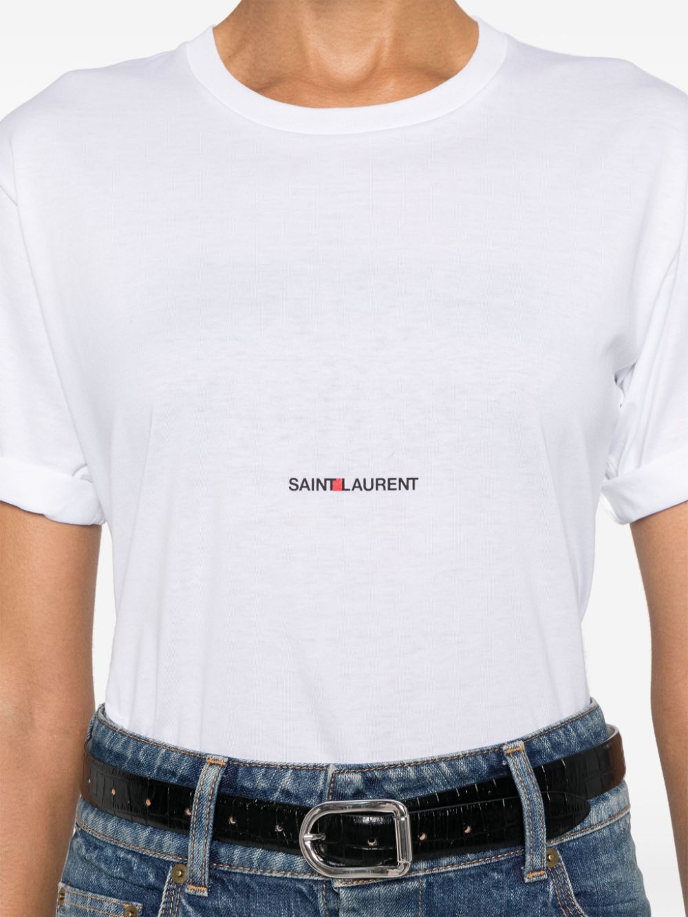 logo-print T-shirt - 5