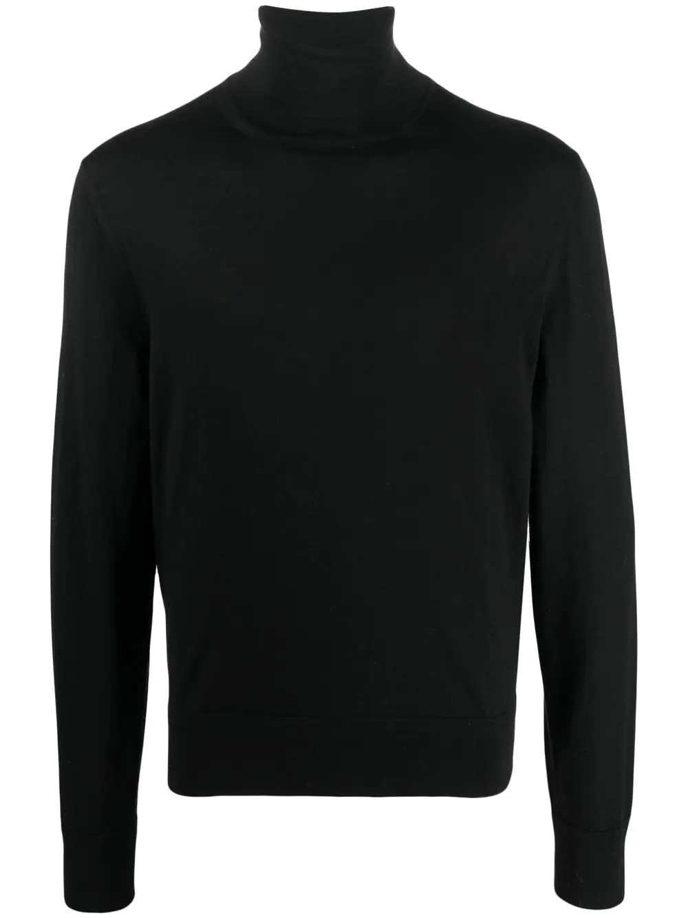 roll-neck wool jumper - 1