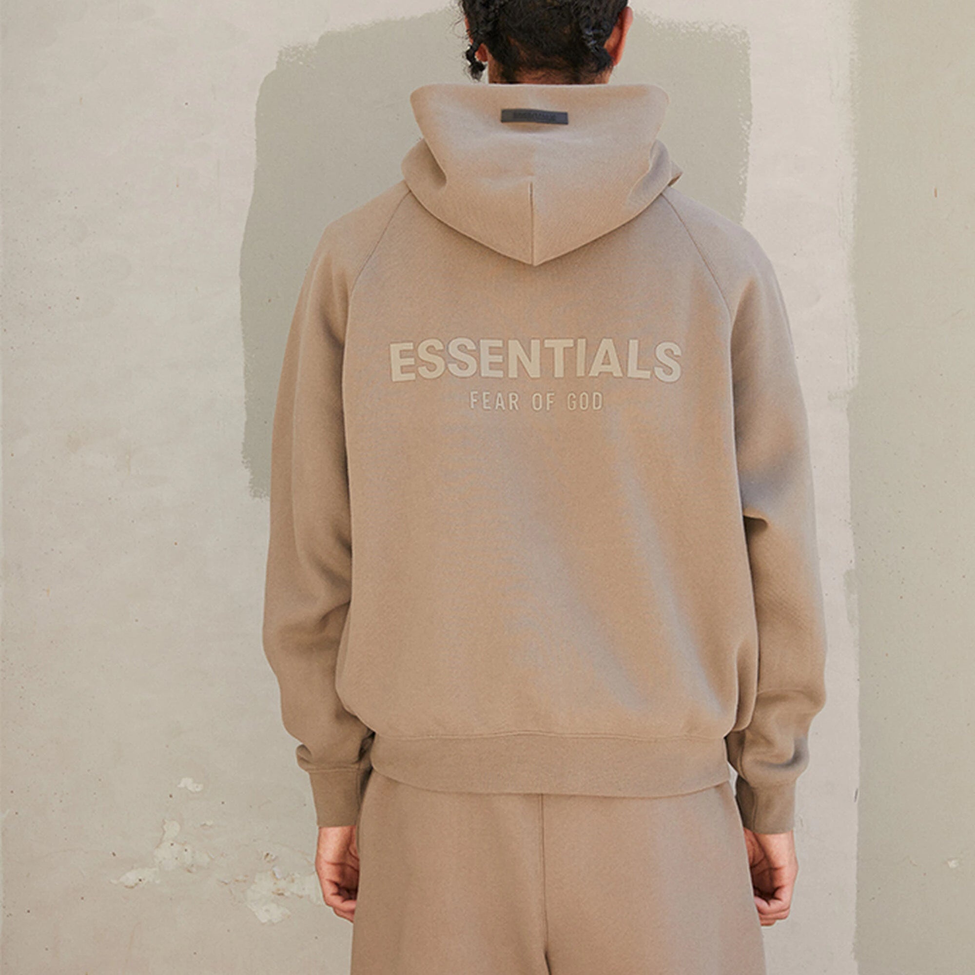 Fear of God Essentials FW21 Pullover Logo Hoodie 'Harvest' FOG-FW21-002 - 6