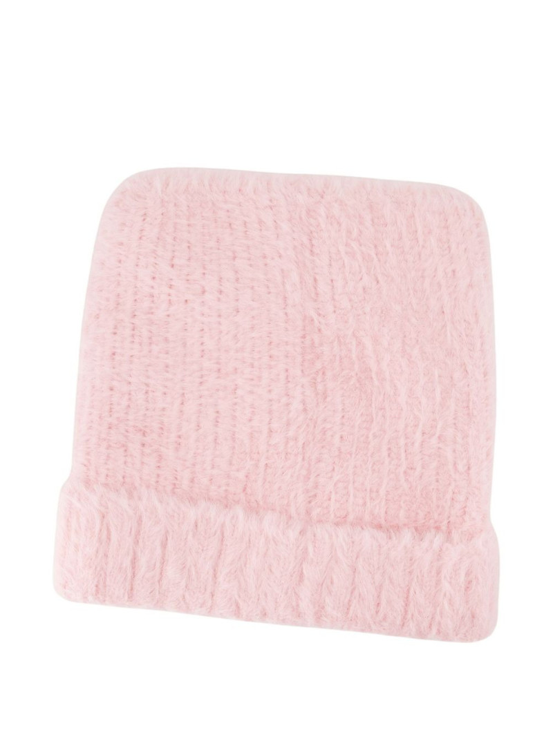 CASABLANCA logo-patch beanie outlook