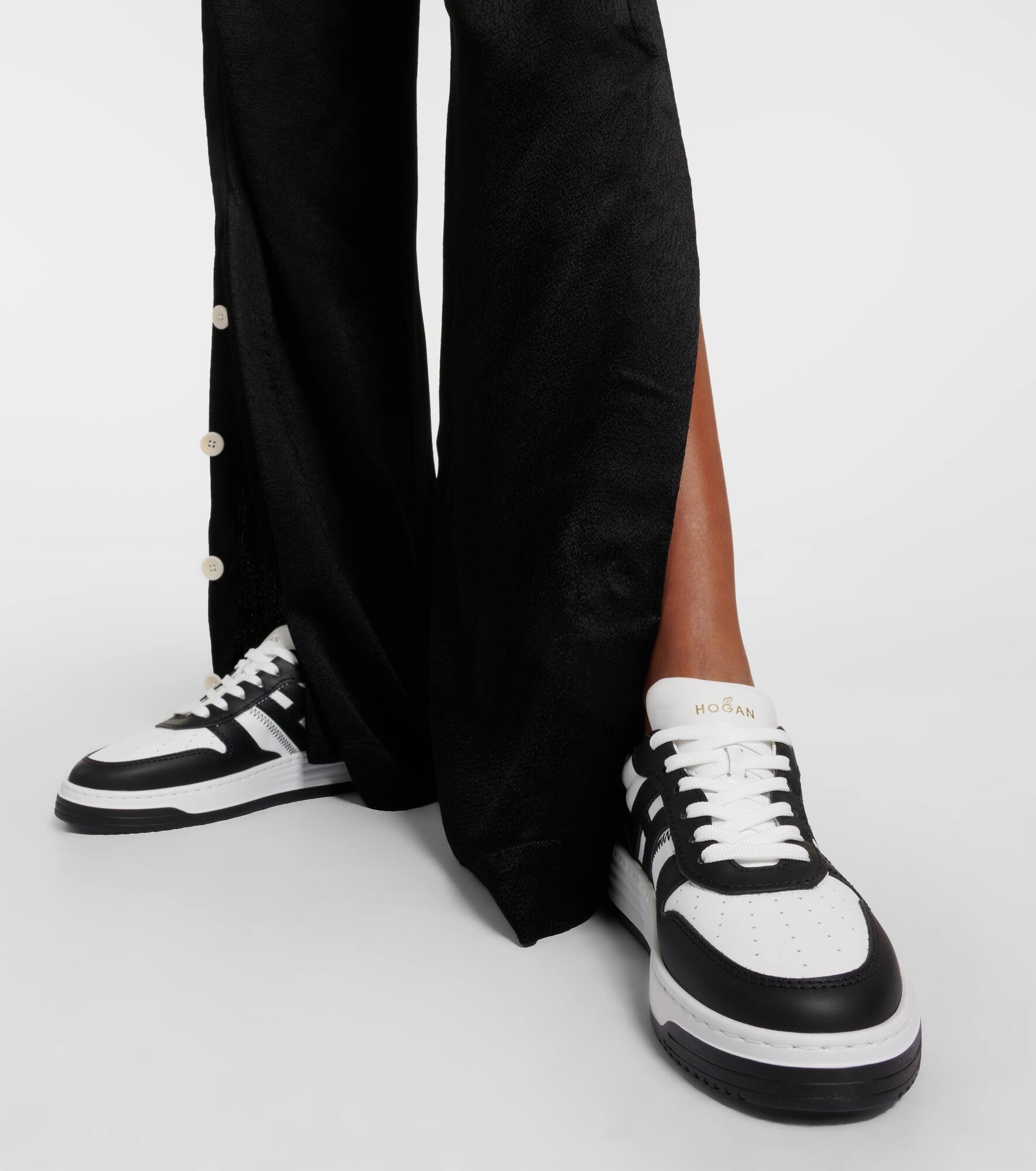 H630 leather sneakers - 7