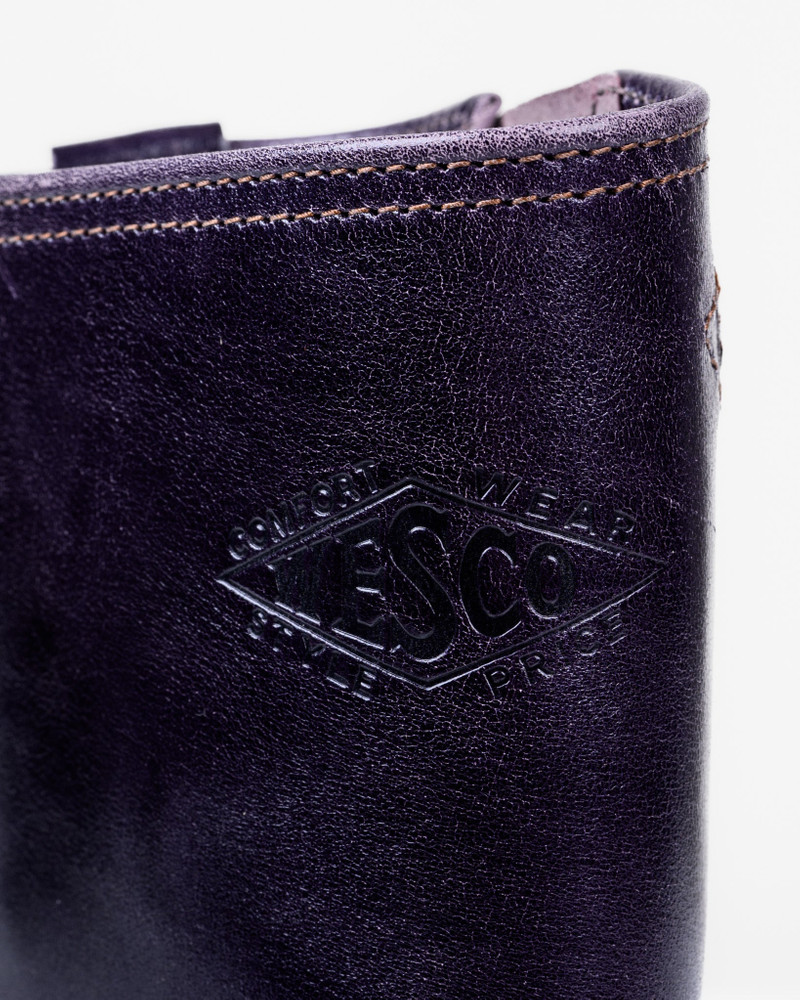 WESCO-MRLOU-PUR WESCO® - 10&QUOT; HORSEHIDE ENGINEER BOOT - PURPLE. THE &QUOT;PURPETRATOR&QUOT; 6