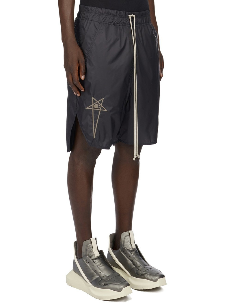 + Champion Beveled Pod Straight-Leg Shell Drawstring Shorts 2