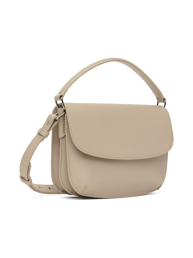 A.P.C. Beige Sarah Mini Bag outlook