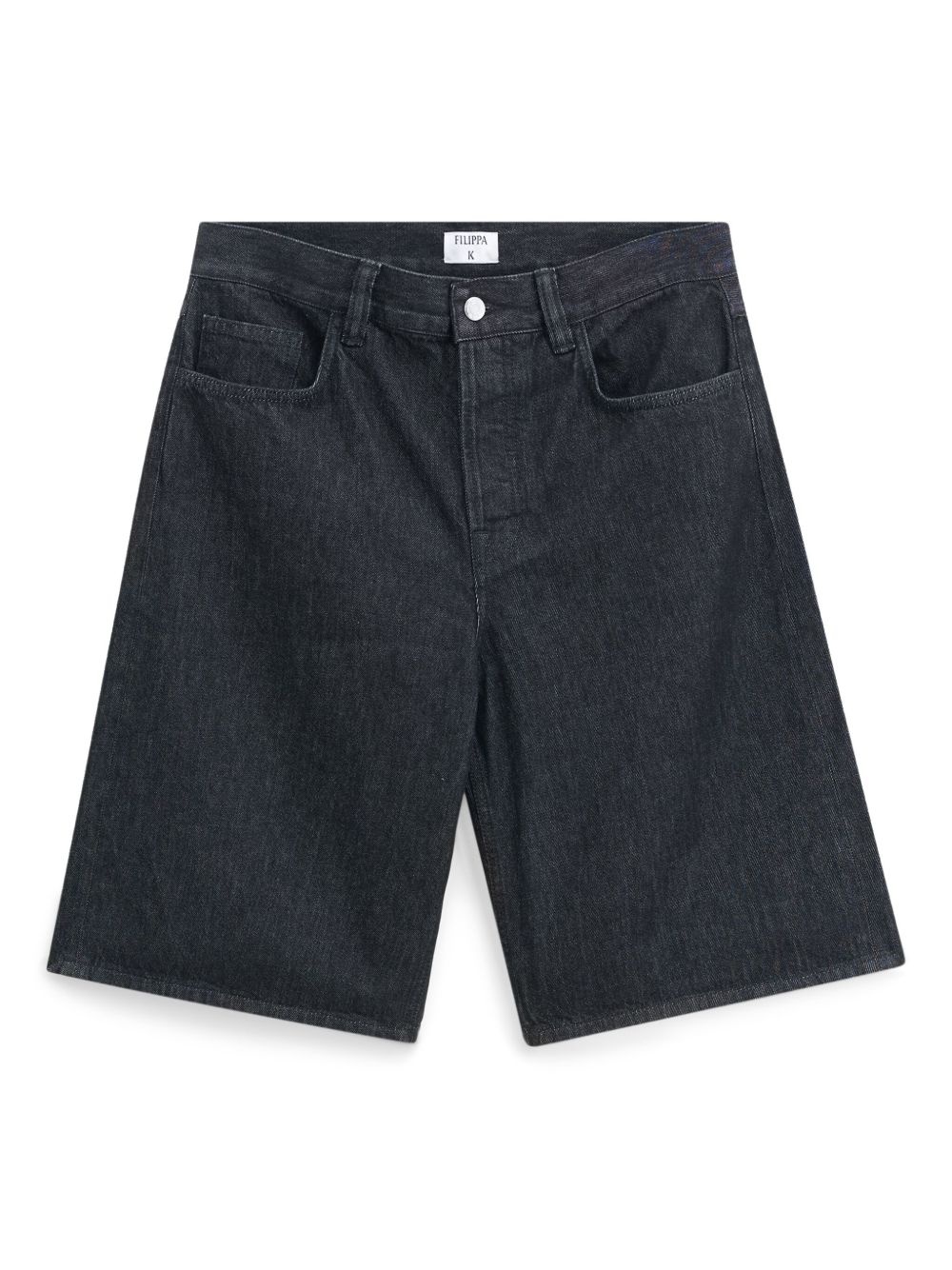 denim shorts - 2