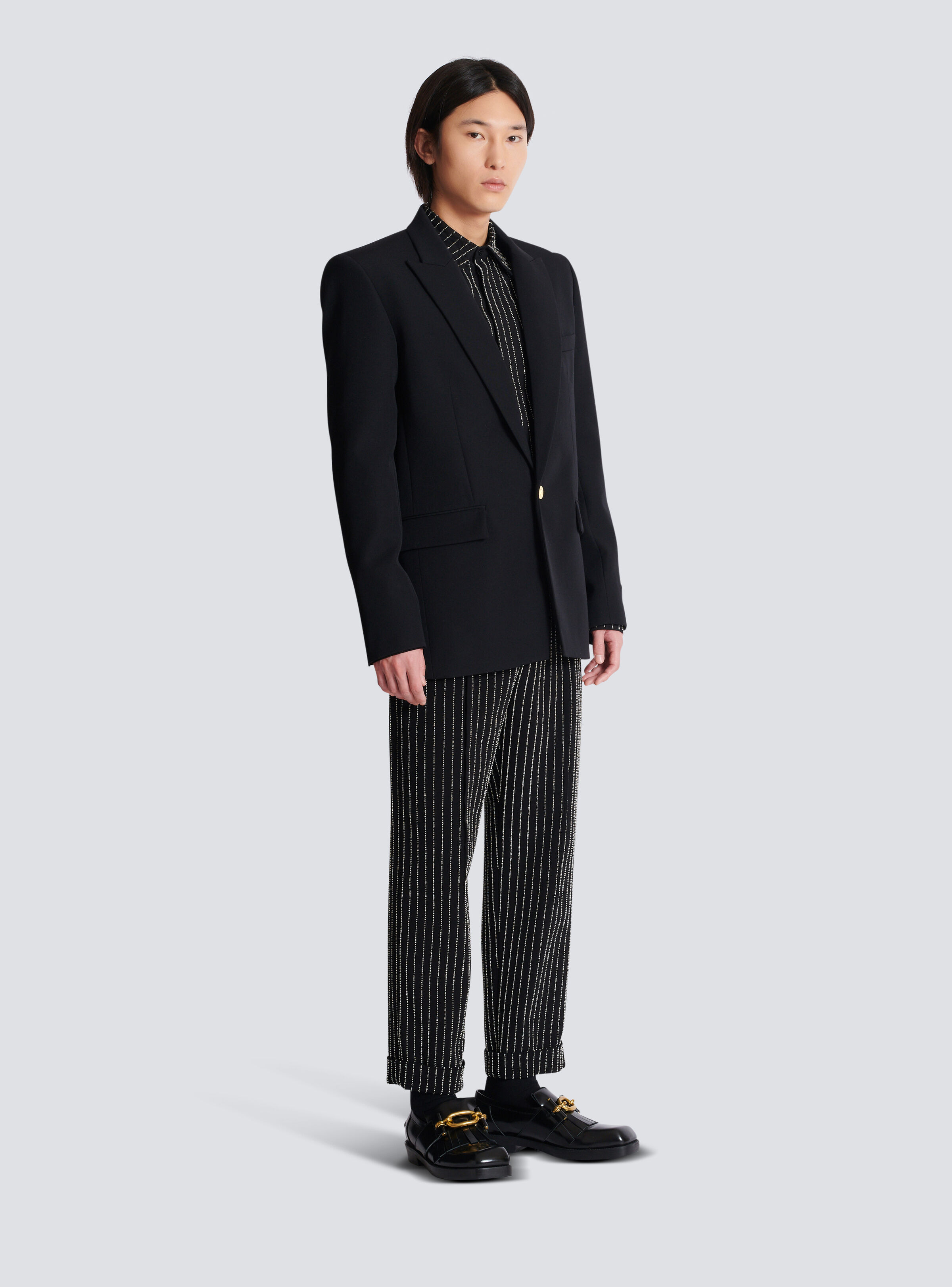 Grain de poudre wool 1-button jacket - 3