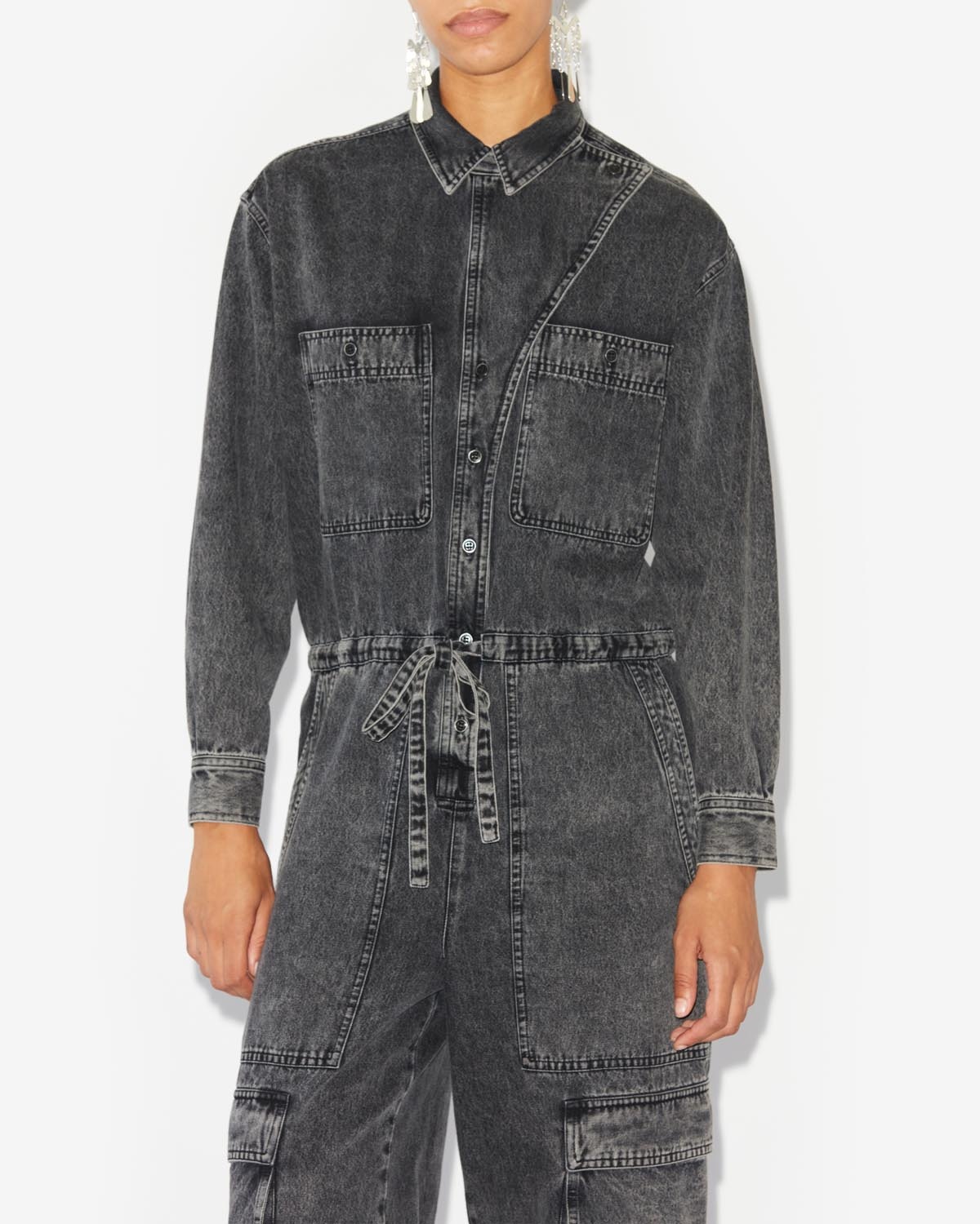 オールインワン・サロペット Marant Etoile Idany Suit. Idany denim jumpsuit in blue - Marant Etoile | Mytheresa