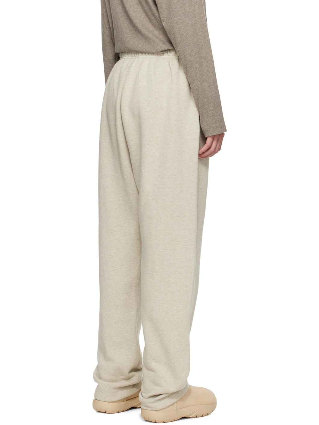 Beige Classic Sweatpants - 3