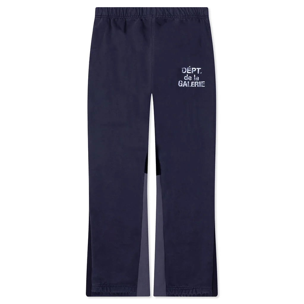 SWEATPANT FLARE - VINTAGE NAVY - 1