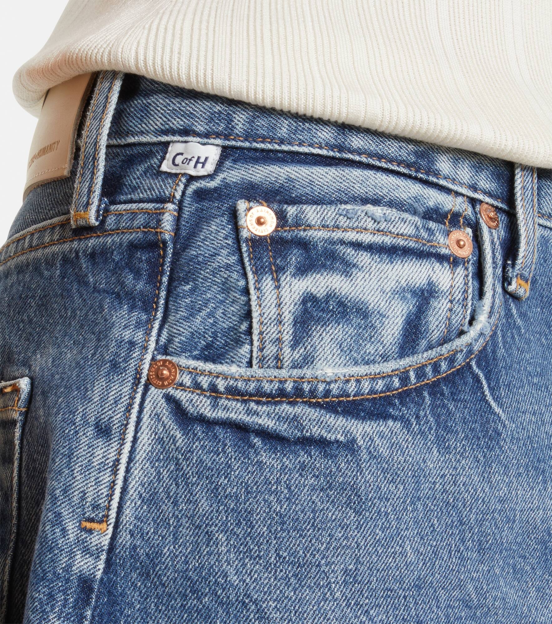 Marlow Long denim shorts - 6