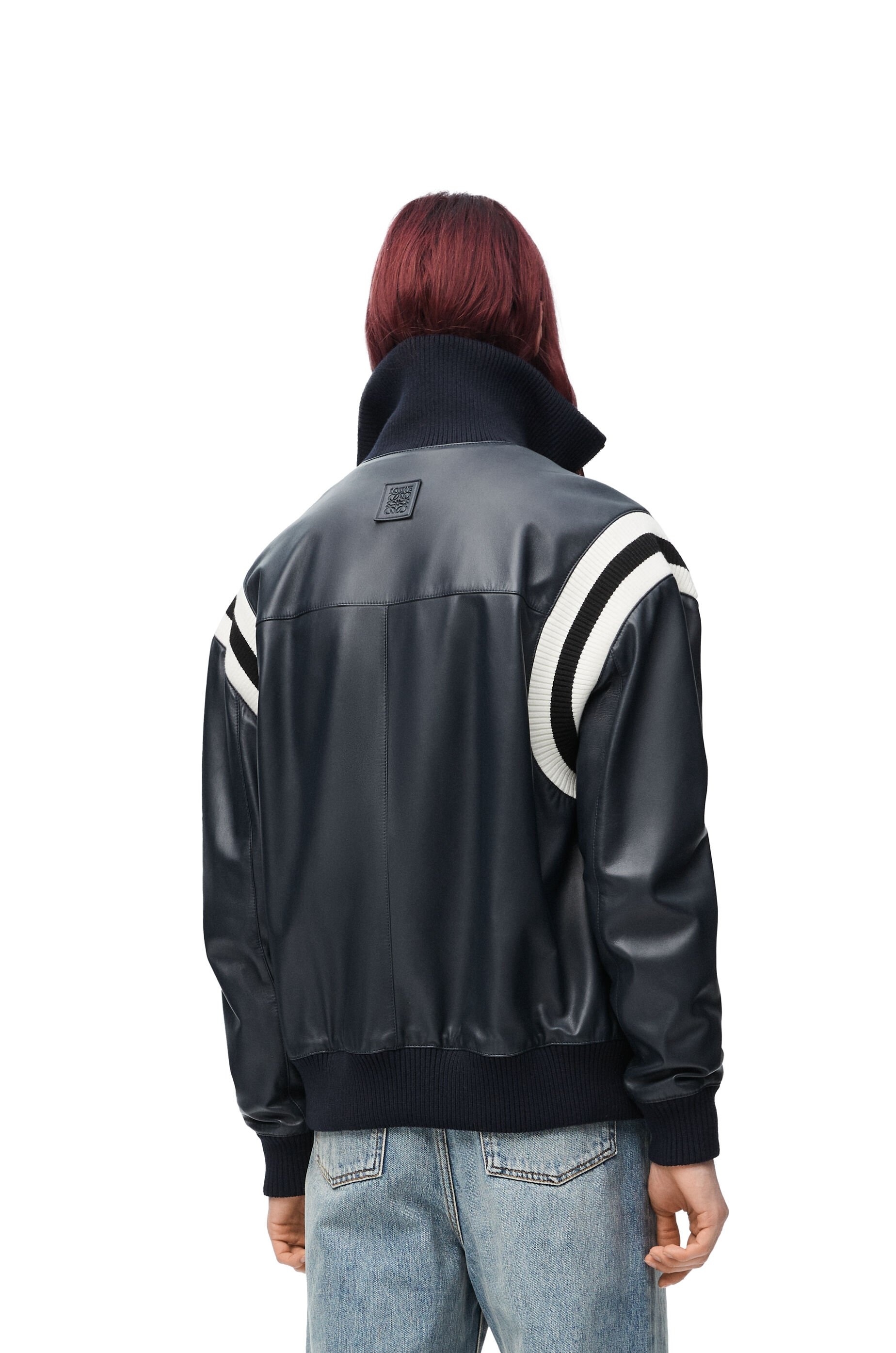 Bomber jacket in nappa lambskin - 4