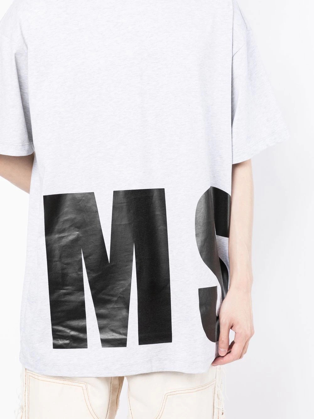 oversized logo-print T-shirt - 5