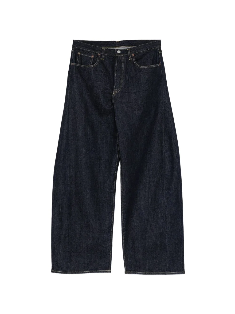 deformation wide-leg jeans - 1
