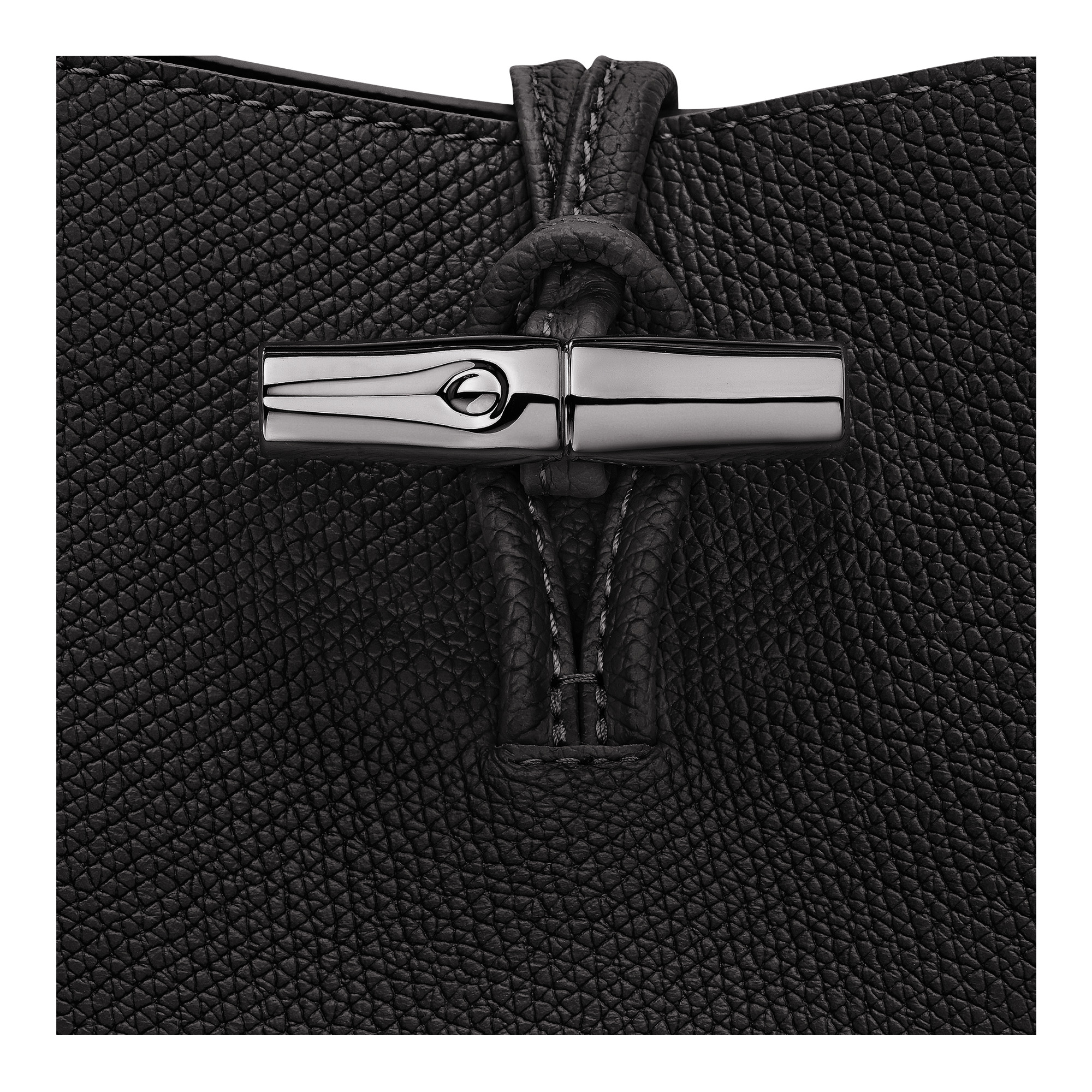 Le Roseau Bucket bag Black - Leather - 5