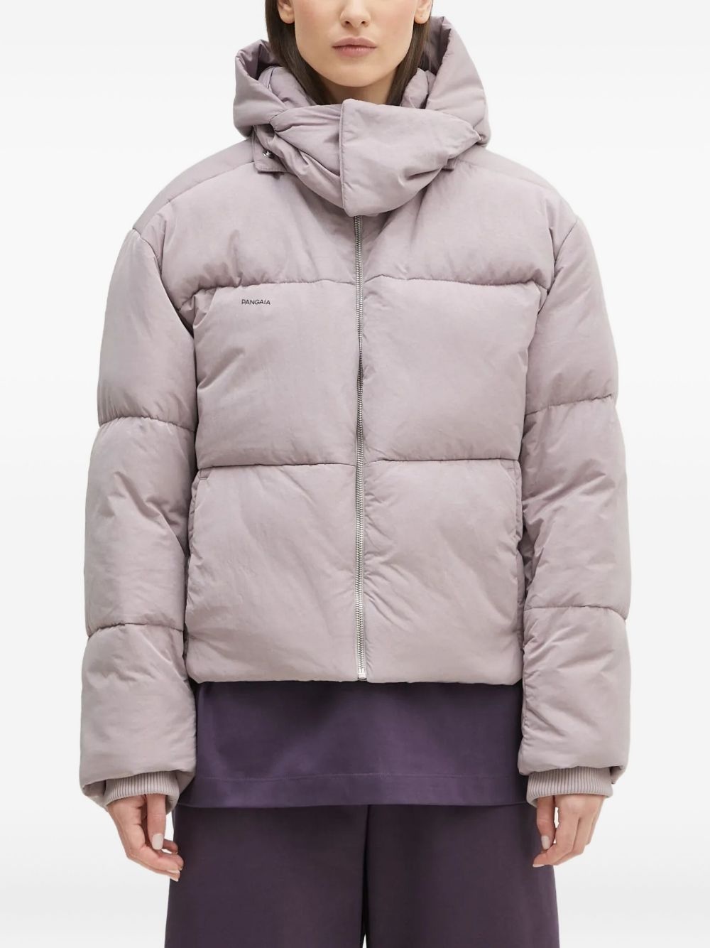 hooded puffer jacket - 2
