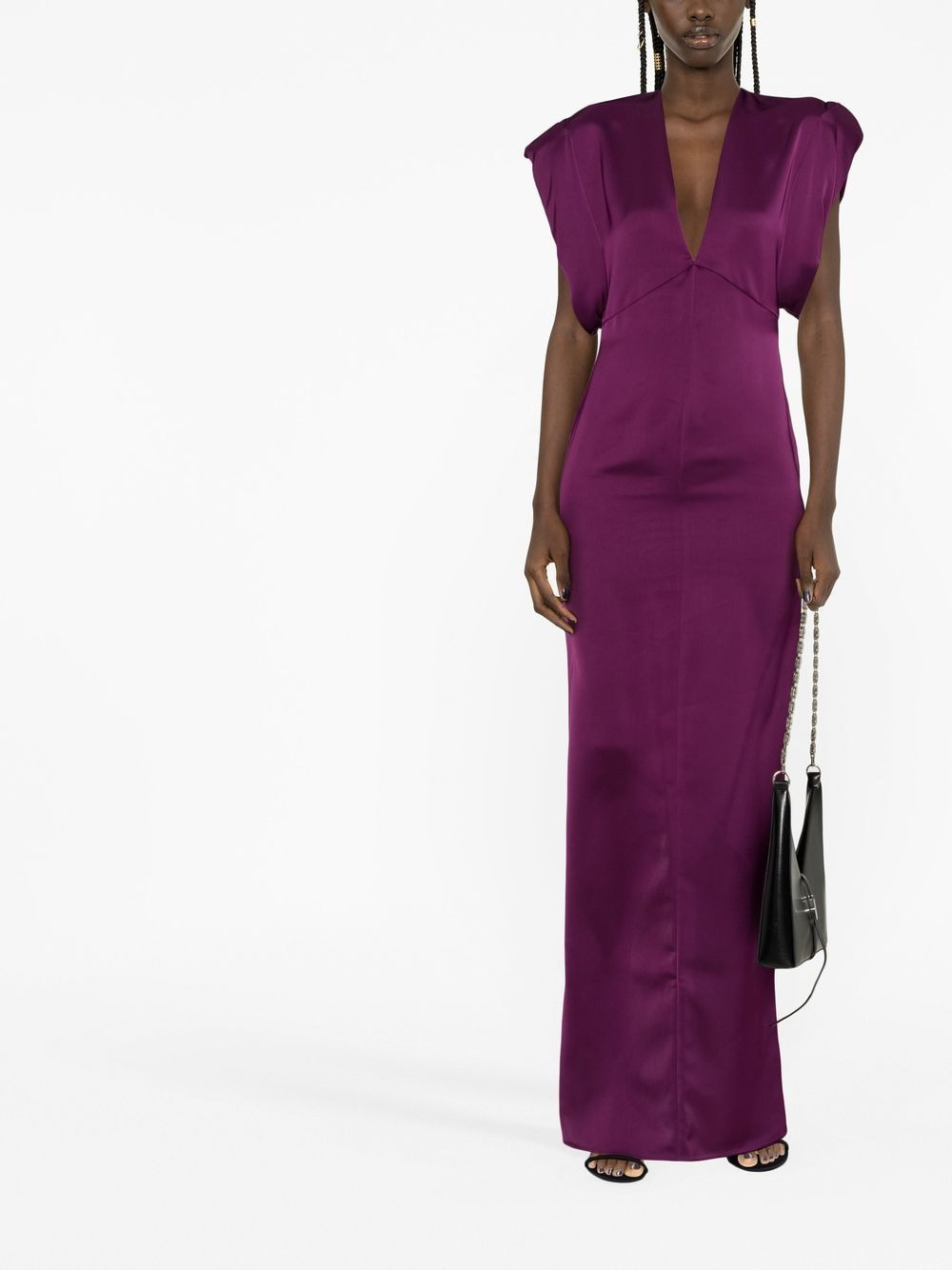 Kara V-neck dress - 2