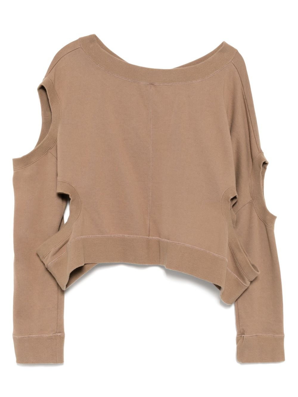 cut-out sweatshirt - 1