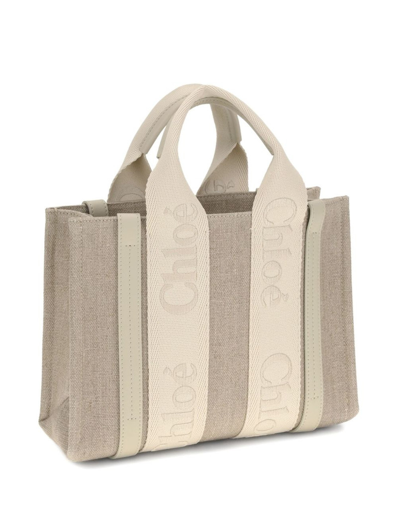 Chloé small Woody tote bag outlook
