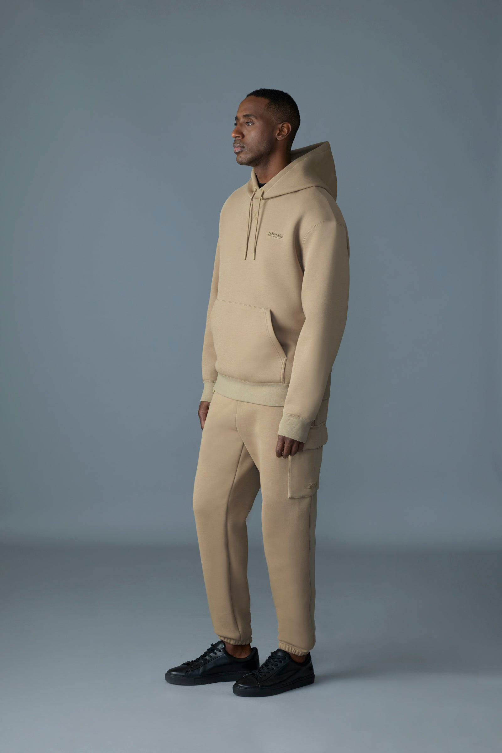 KRYSTIAN Double-face Jersey hoodie - 3