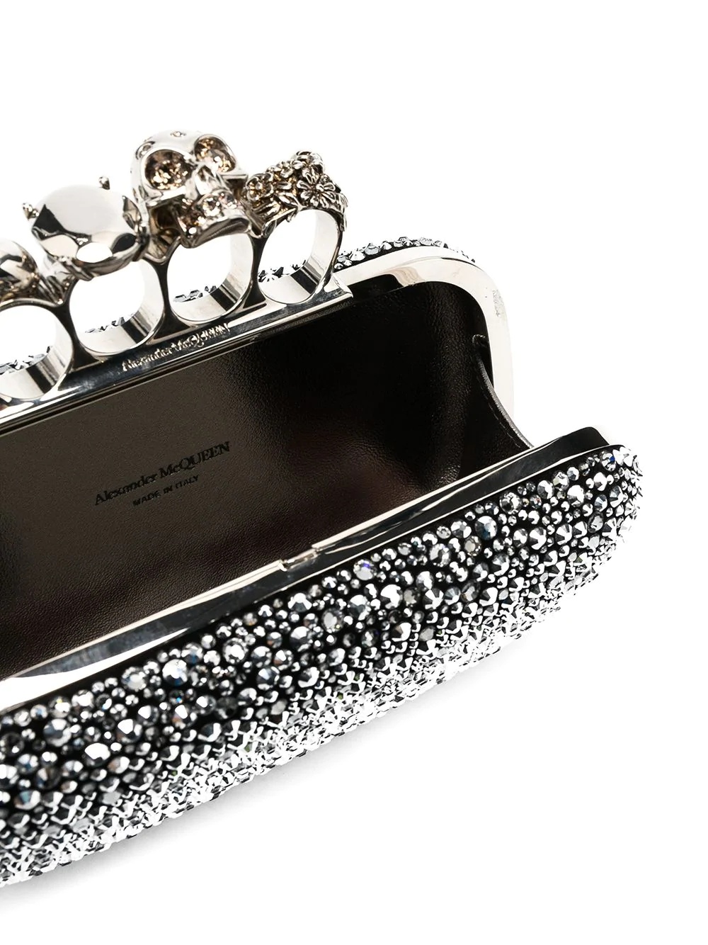 four-ring embellished clutch - 5