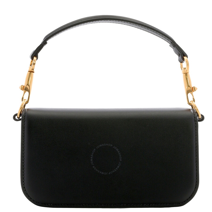 Valentino Black Calfskin Loco Small Shoulder Bag - 4