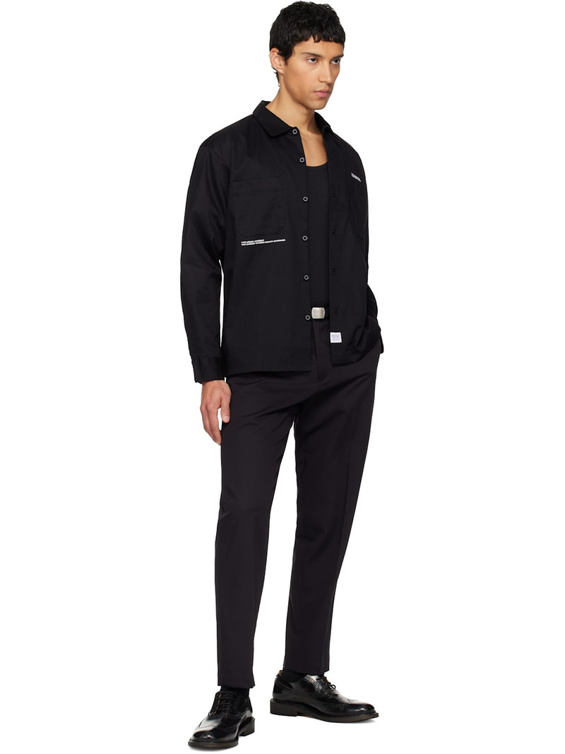 NEIGHBORHOOD Black Classic LS Work Shirt outlook
