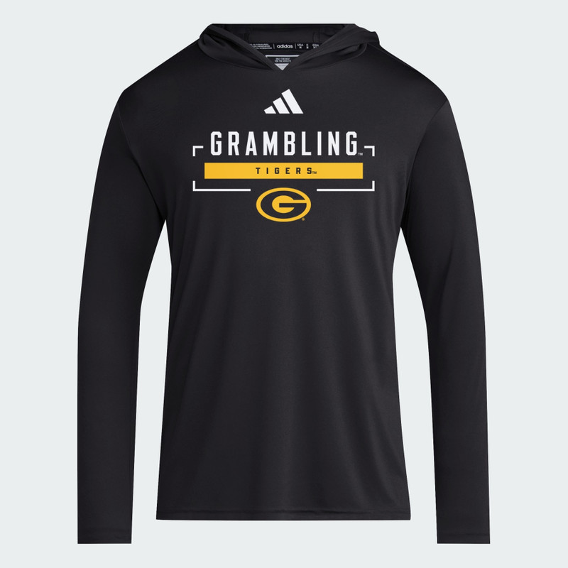 Grambling State Tigers Mens D4T L/S LTWT HOODY 1