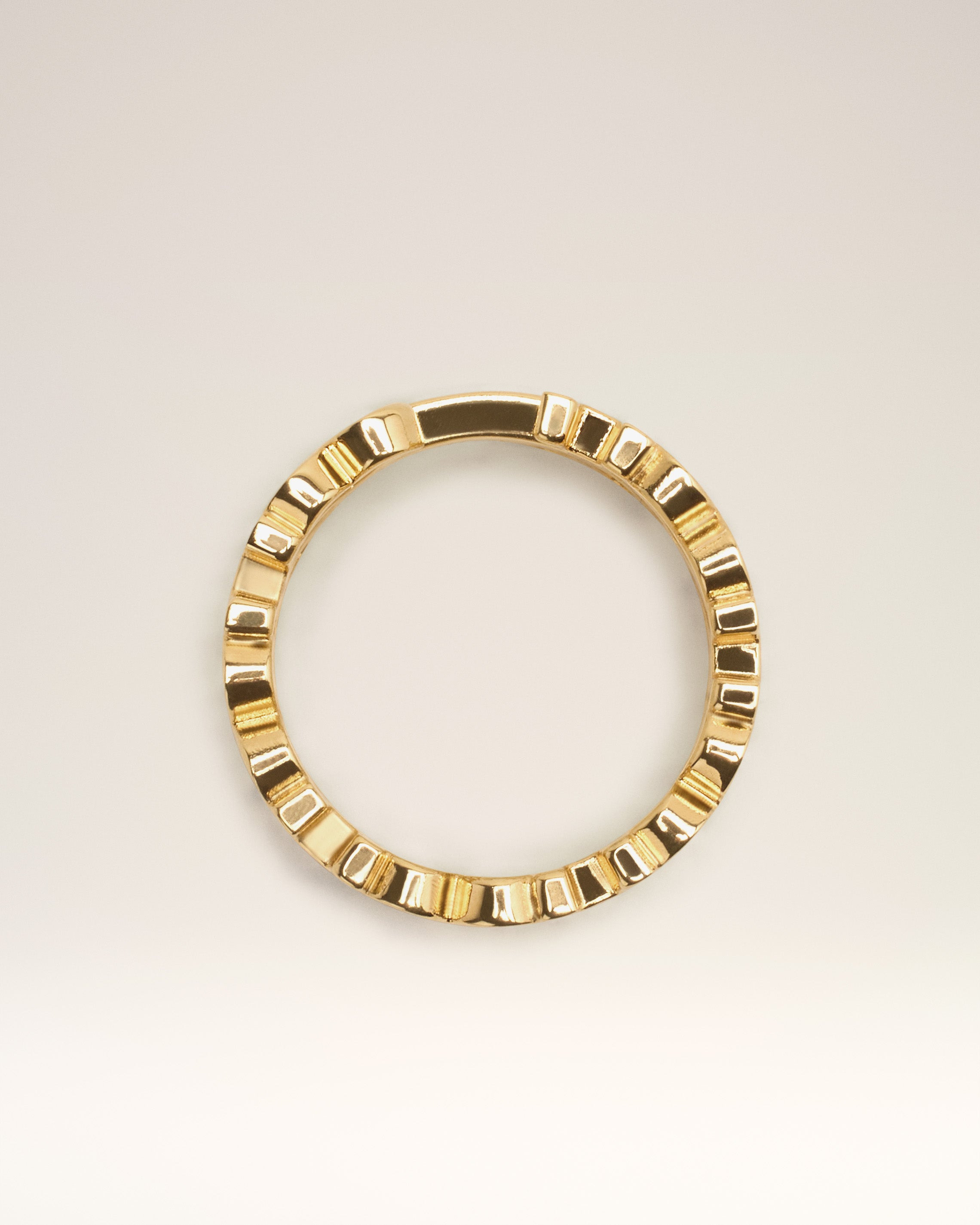 GOLD BRASS AMI DE COEUR RING - 4