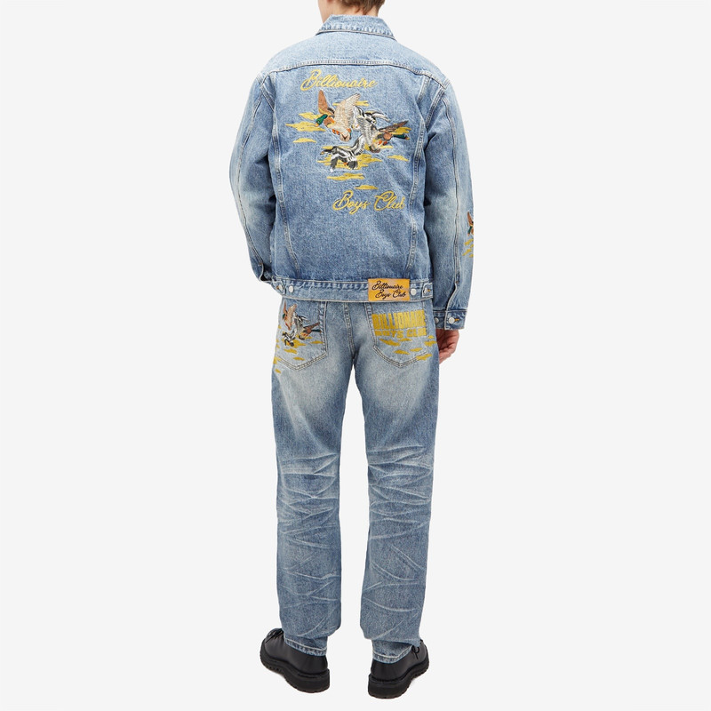 BILLIONAIRE BOYS CLUB Billionaire Boys Club Duck Embroidered Denim Jacket outlook