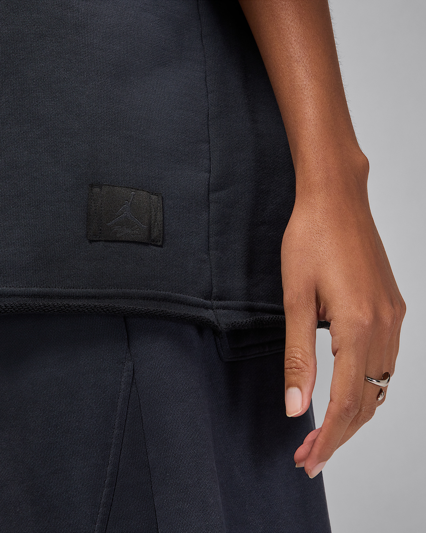 Jordan Flight Fleece Women's Oversized Short-Sleeve French Terry Top - 4