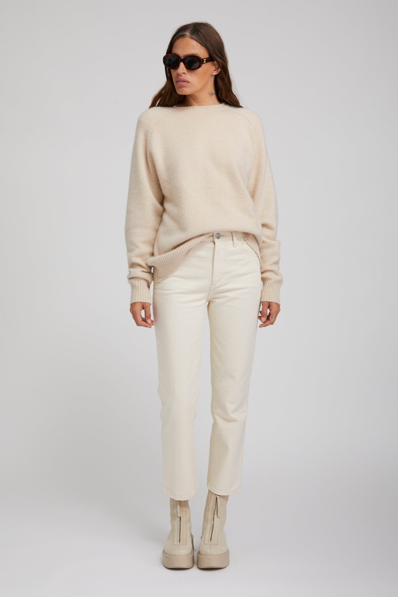 YOKO CROP STRAIGHT LEG DENIM - 2