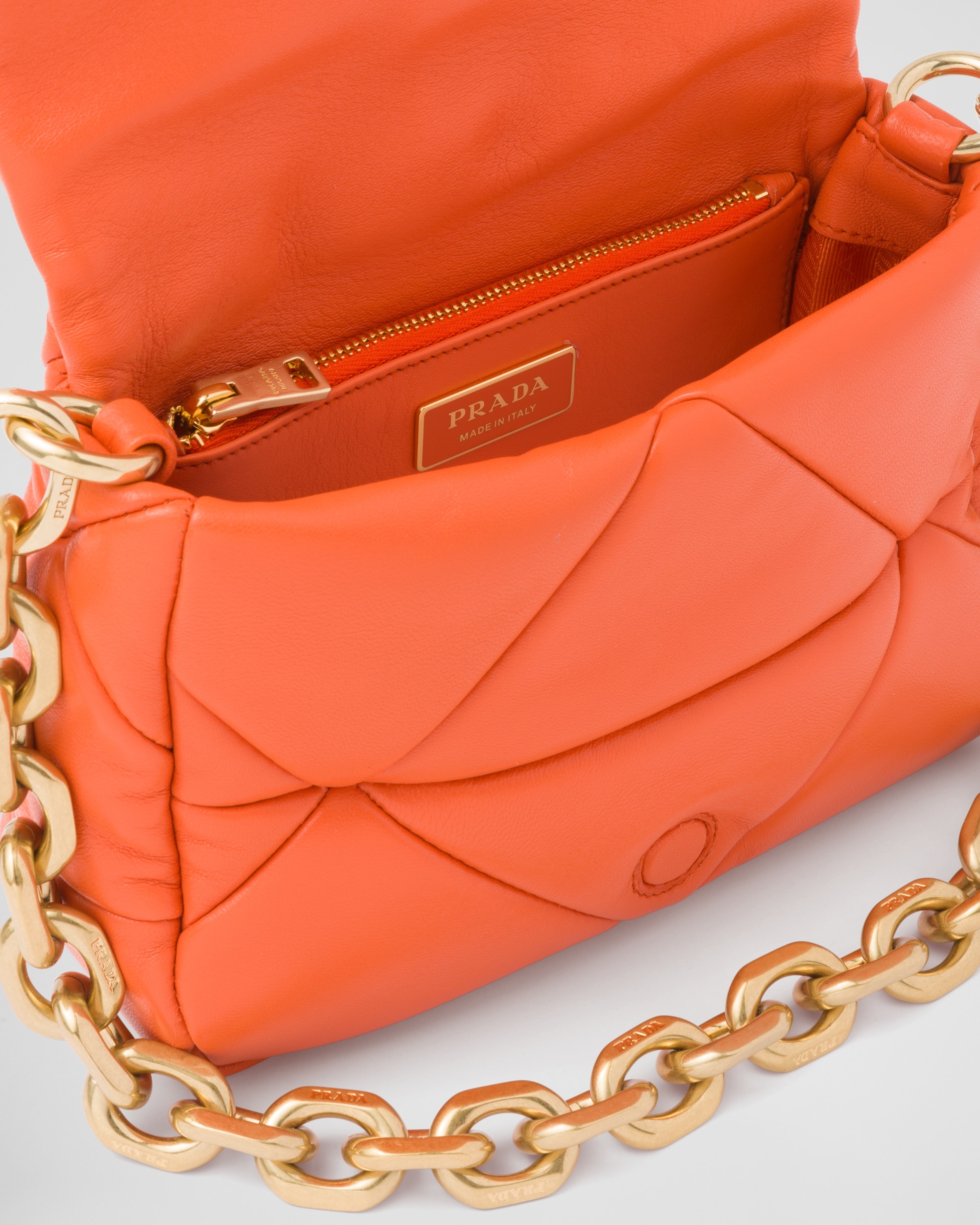 Prada System nappa patchwork shoulder bag - 5