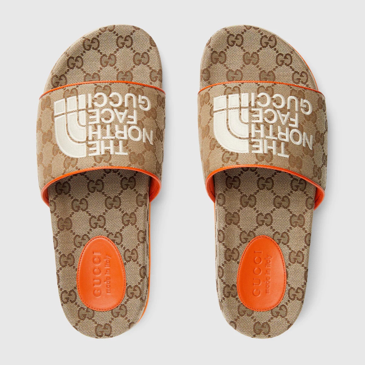 Men's The North Face x Gucci GG slide - 3