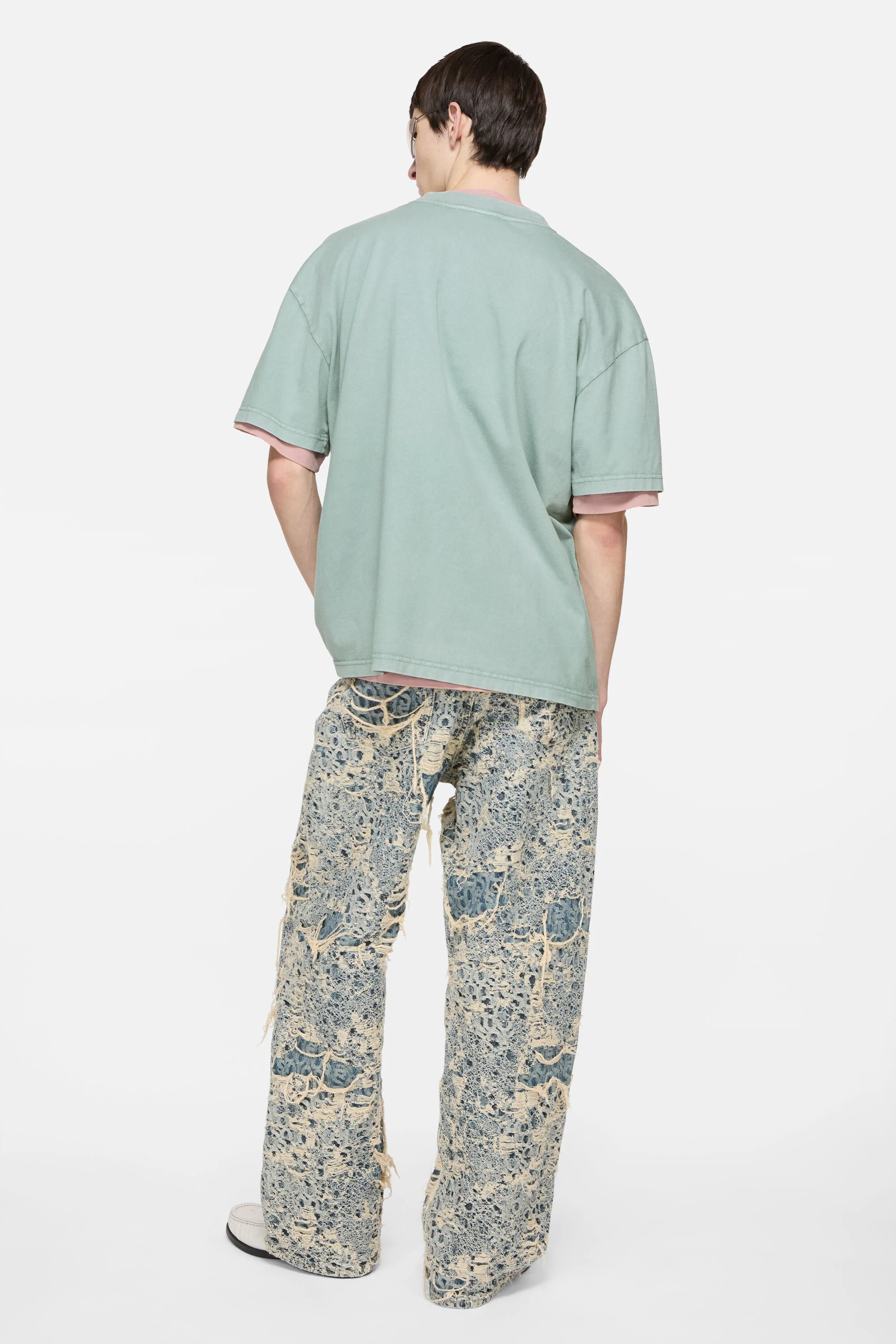 Logo t-shirt - Mint green - 3